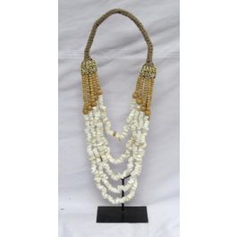 Decoracion Balines DKD Home Decor Blanco Natural 10 x 62 x 21 cm Precio: 37.79000005. SKU: S3029266