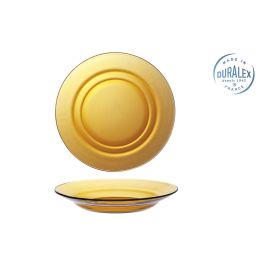 Duralex Plato Hondo Lys 23 cm Ámbar (24 Unidades) Precio: 32.88999978. SKU: S2208261