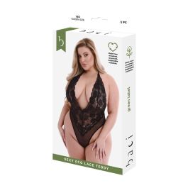 Conjunto de Lencería Baci Lingerie Eco Lace Teddy Negro (Queen) Precio: 54.99000001. SKU: B1EC28V3T2