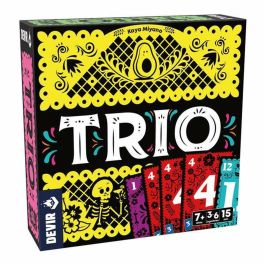 Devir Juego Trio - Juego Educativo de Cartas y Memoria: Busca y Recuerda para Desarrollar Habilidades Cognitivas en Niños y Niñas a partir de 3 años Precio: 12.98999977. SKU: B1JAEZ6RP5