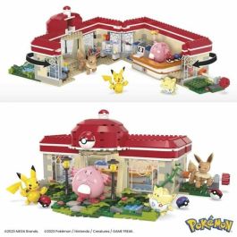 Centro Pokemon Del Bosque - Mega - Hnt93 - Ladrillos de Construcción con Licencia Megabloks