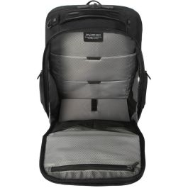 Targus HeritageLuxe Mochila de Viaje para Hombre 15-16 pulgadas Poliéster Negro con RFID y Compartimento Portátil