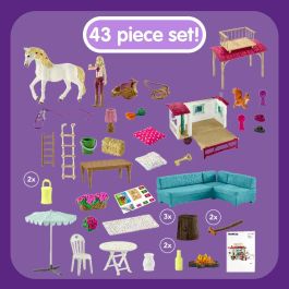Schleich Caravana de reunión secreta HORSE CLUB - Figuras pintadas a mano para niños de 3 años