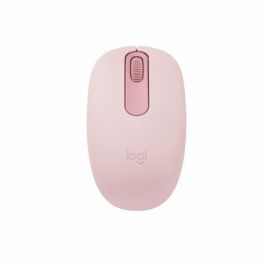Logitech M196 Ratón Inalámbrico Rosa Bluetooth Óptico 1000 dpi, 12 Meses Batería, Compatible Windows/macOS, Plástico Reciclado