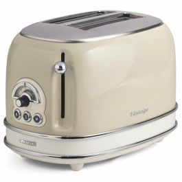 Ariete Tostador Vintage 2 Ranuras, 6 Niveles de Tueste, Bandeja Recogemigas Extraíble, Beige Precio: 57.49999981. SKU: B1HS6LXASA