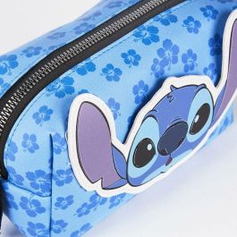 Cerdá Neceseres de Viaje Stitch 17 x 10 x 7 cm Multicolores de Aseo para Niños, 100% PU