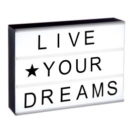 Atmosphera Caja de Mensajes Luminosos LED 30x22x5.5 cm a Pilas Precio: 11.94999993. SKU: B1JCDHNFQR