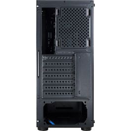 Inter-Tech CXC2 Blue Midi Torre Sin Fuente de Alimentación