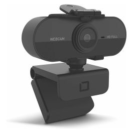 Dicota Webcam 1920 x 1080 USB 2.0 110° Micrófono Digital, Negra