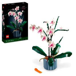LEGO 10311 Orquídeas - Set de Construcción Colección Botanical para Adultos con Flores Blancas y Rosas y Maceta Azul. Ideal para Decoración y Manualidades. Precio: 53.78999945. SKU: S2429819