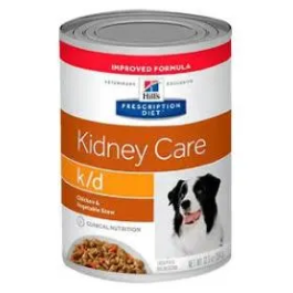 Hill's Prescription Diet k/d Estofado de Pollo y Verduras para Perros, Caja 12 latas x 354 gr Precio: 67.4999996. SKU: B1CDQW2LLR