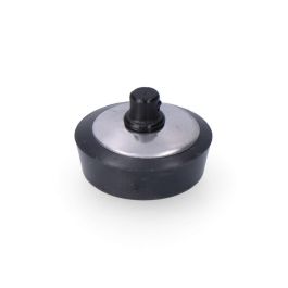 Edm Tapón de Goma Moldeada Ø55mm, Negro