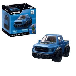 Playmobil Ford F-150 Raptor, Vehículo de Juguete 4x4 Todoterreno, Set de Juego Aventuras con Figura, Ideal para Niños y Niñas +3 Años