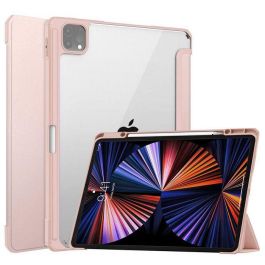 CoreParts Cover for iPad Pro 12.9" 2021 For iPad Pro 12.9" 5th Gen (2021) Tri-fold Transparent TPU Cover Built-in S Pen Holder with Auto Wake Function - Rose Gold Precio: 11.49999972. SKU: B12JSR65R9