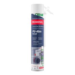 Penosil Pu-46 Espuma Poliuretano Multiuso Manual Monocomponente Auto Expandible Adhesión Multimateriales 750 ml