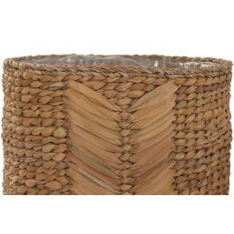 DKD Home Decor Macetero Natural Set 5 38x36x38 cm Seagrass