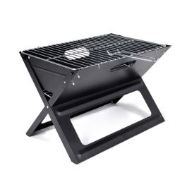Barbacoa plegable en forma de X, tamaño 45x30x35cm, parrilla 44x28.5cm, negro Precio: 25.4999998. SKU: S7918883