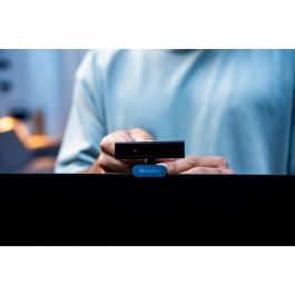 Sandberg Face-ID Webcam Mini Webcam Full HD 1080P con Micrófono y Reconocimiento Facial Compatible con Windows Hello