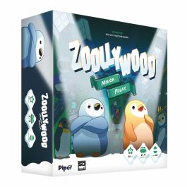 Sd games Juego Mesa Zoollywood - Juego de Mesa Familiar con Pingüinos, Cartas de Evento y Obstáculos, Edad 10+, 2-4 Jugadores Precio: 33.4999995. SKU: B1B5QN8P7Q