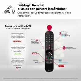 LG OLED42C45LA Televisor OLED evo C4 42" 4K Ultra HD Smart TV 2024 con Procesador α9 Gen7 AI