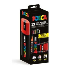 Marcador T.Opaca No Perm. Uni Posca Lata Metalica De 13 (5X Pc-3M, 4X Pc-5M Y 4X Pc-5Br) Precio: 46.78999941. SKU: B16VKEPBZP