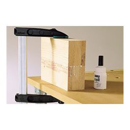 Wolfcraft Sargento de tornillo 1" SC 80-150 80mm largo 3057000 - Acero, verde, profesional/doméstico