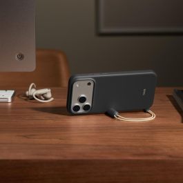 Beats MGY94LL/A Kickstand Case iPhone 17 Pro Max con MagSafe, Control Cámara y Soporte – Granito Gris