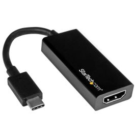 Adaptador USB C a HDMI Startech CDP2HD 4K Ultra HD Negro Precio: 35.58999983. SKU: S7734393