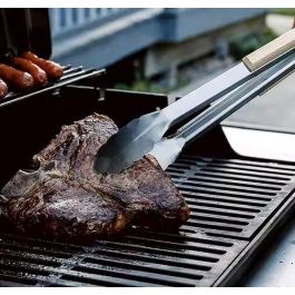 Pinzas Barbacoa Wood 30Cm Algon Bbq (24 Unidades)