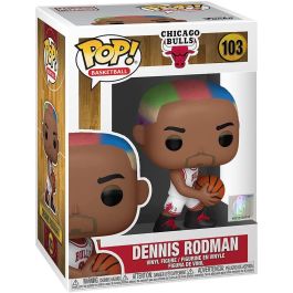 FUNKO Figura POP NBA Legends Dennis Rodman Bulls Home Vinilo 9cm