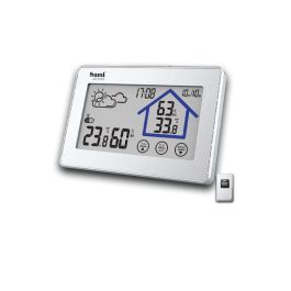 SAMI Estación Meteorológica InterioryExterior, LCD con Luz Completa en Blanco Precio: 25.69000005. SKU: B1BXV687TL