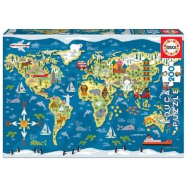 Puzzle 200 piezas mapamundi Precio: 7.5988. SKU: B18D5LW6FJ