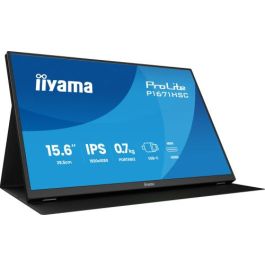 iiyama P1671HSC-B1 Monitor 15.6" Full HD IPS 1920x1080, 3ms, HDMI, 2x USB-C