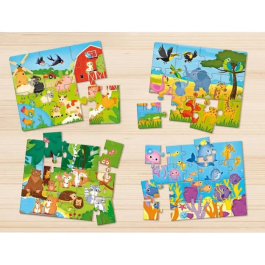 Lisciani Giochi 8008324093038 Juego de Aprendizaje Los Animales Carotina