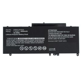 CoreParts Batería de Portátil para Dell Latitude 14 / 14 5000 Series 45.60Wh 4 Celdas Li-Pol 7.6V 6000mAh Negra Precio: 56.50000015. SKU: B1EJGMG6X6