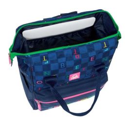 Mochila Escolar Benetton benetton Azul marino 27 x 40 x 19 cm