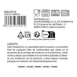 La Mediterranea Copa "Sidari" (Español) 350 cc Transparente (36 Unidades)