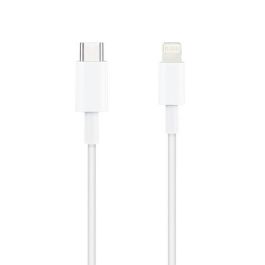 Cable de Datos/Carga con USB NANOCABLE 10.10.0600 50 cm Blanco (1 unidad)