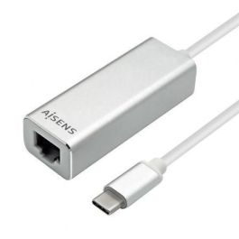 Aisens Adaptador USB-C a Ethernet Gigabit 10/100/1000 Mbps, USBC-ETH52, USB 3.1 Gen1 Macho a RJ45 Hembra, 15 cm Precio: 9.68999944. SKU: S0236368