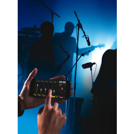 SOUNDCRAFT Ui 16 Mezclador Digital Profesional Controlado por Tableta/PC/Smartphone con Wi-Fi Integrado y Procesamiento HARMAN