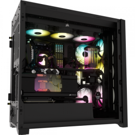 Corsair iCUE 5000X RGB Midi Tower Negro Corsair iCUE 5000X RGB Midi Tower Negro