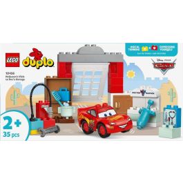 Lego Duplo Disney: Visita de McQueen al Taller de Doc - Juego de Construcción para Niños 2+ Años