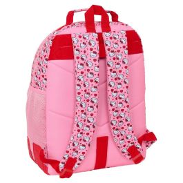Safta Mochila Escolar Doble Hello Kitty con Cantoneras Adaptable a Carro 420x320x150 mm