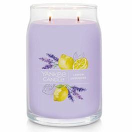 Yankee Candle Signature Large Jar Vela Aromática Limón Lavanda 567 gr
