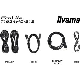 IIYAMA T1634MC-B1S Monitor Táctil 15.6" 16:9 M-Touch HDMI+DP+VGA