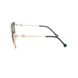 Carolina Herrera Gafas Gafas de Sol HER 0112/S Mujer Ojo de Gato Acero Inoxidable 145 mm