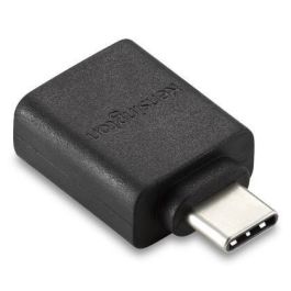 Kensington CA1010 Adaptador USB-C a USB-A M/F para Conectar Dispositivos Antiguos a Nuevos, Datos 5Gbps y Carga Rápida 3A