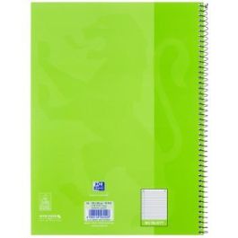 OXFORD Collegeblock A4+ 220x295mm 80 Hojas Rayado con Margen Lateral