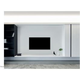 Neomounts WL30-550BL14 Soporte de Pared Fijo para Pantalla 32-75", 50 kg, VESA 100x100-400x400, Ultra-plano 2,3 cm, Fácil Instalación, Negro