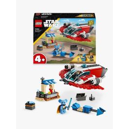 LEGO 75384 The Crimson Firehawk Star Wars Nave Espacial Set Iniciación +4 Años con Minifiguras Nash Durango, Nubs y RJ-83